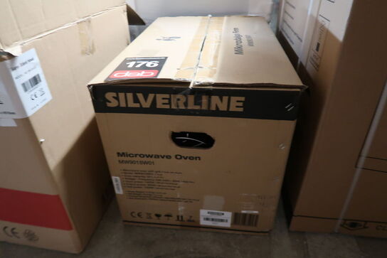 Silverline MW 9018 W 01 Indbygget Grill mikroovn