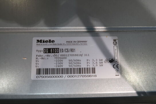 Miele DG 6100 clst dampovn 