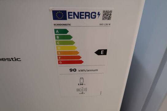 Scandomestic SKS 136 W - Fritstående køleskab