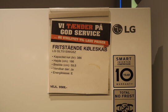 LG GLT51SWGSZ - Fritstående køleskab