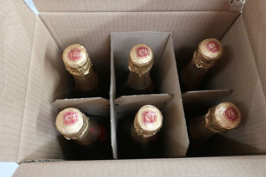 6 flasker champagne ROGER GOULART brut cava