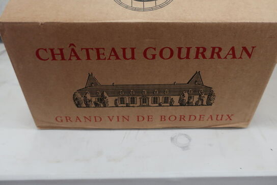 6 flasker rødvin CHATEAU GOURRAN grand vin de bordeaux