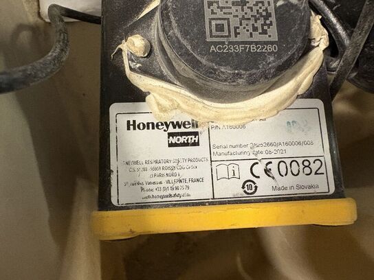 2 stk. friskluftsmasker HONEYWELL