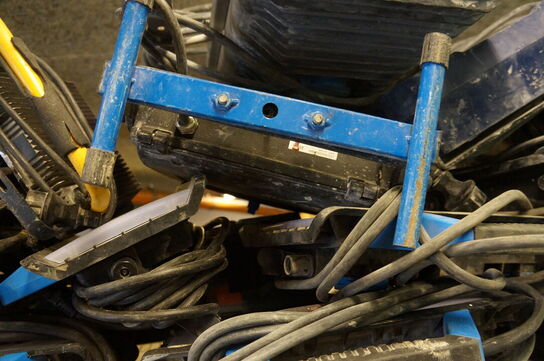 Stort parti arbejdslamper