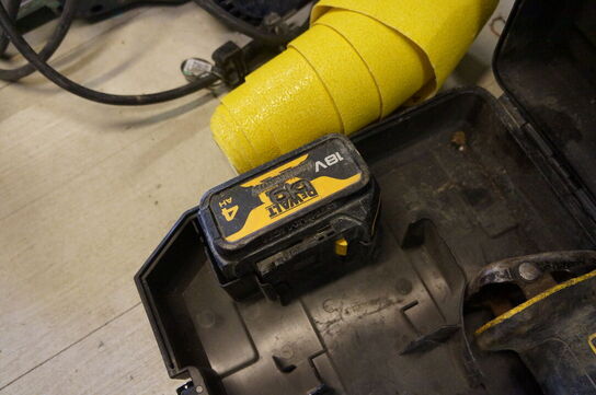 2 stk. el-værktøj MAKITA & DEWALT