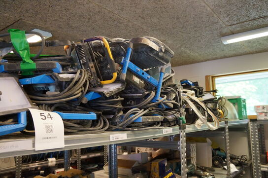 Stort parti arbejdslamper