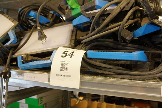 Stort parti arbejdslamper