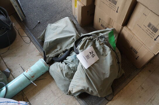 4 stk. friskluftsmasker SUNDSTRÖM SR 500