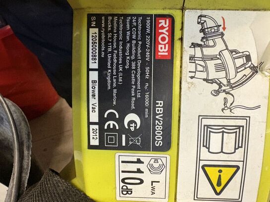 Løvblæser RYOBI
