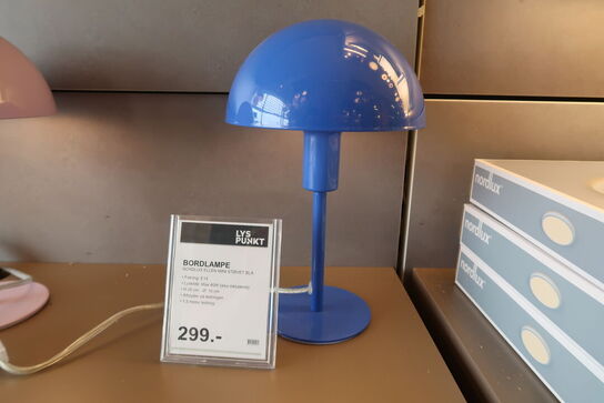 Nordlux Ellen Mini bordlampe, støvet blå 