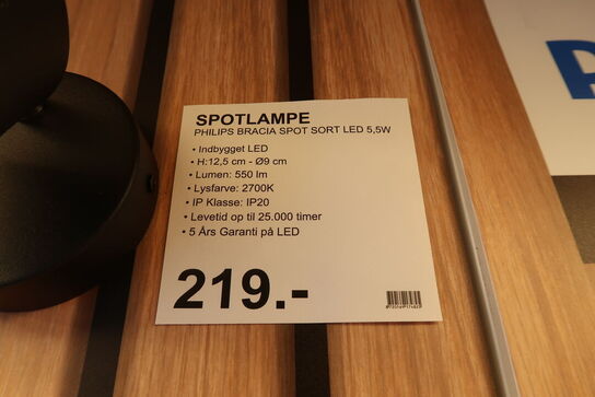 8 stk. Philips Bracia spotlamper  