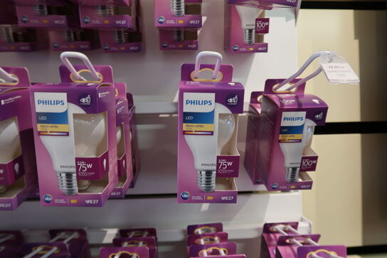 Kæmpe parti Philips pærer - ca. 310 pk. 