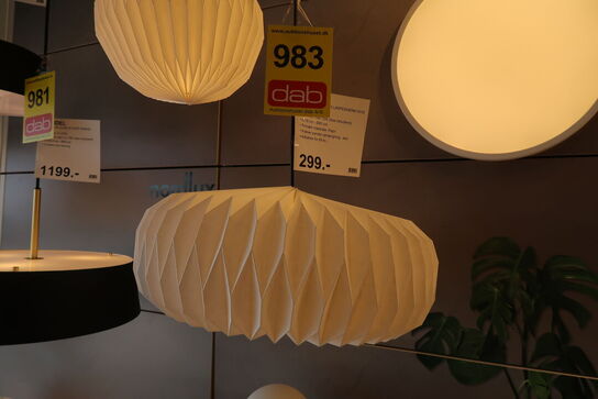 Nordlux Belloy 45 pendel, hvid