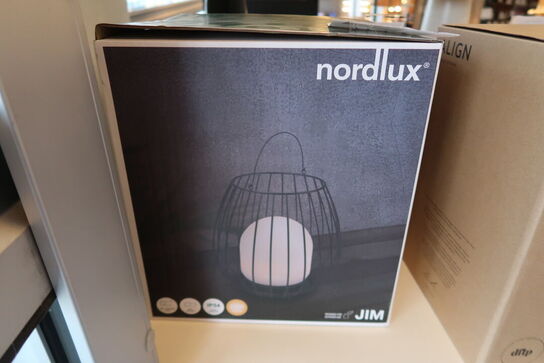 Nordlux Jim To-Go batterilampe, sort