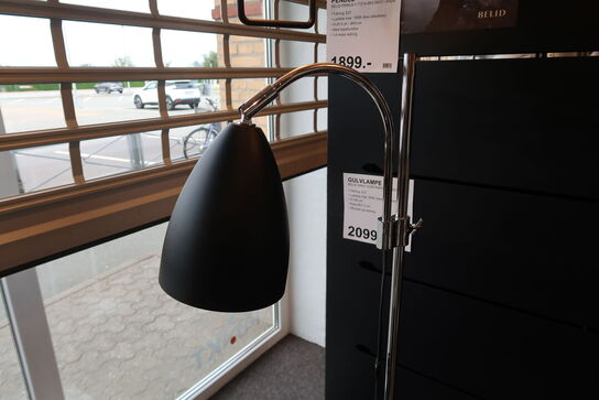 Belid Sway Gulvlampe Sort/Krom 