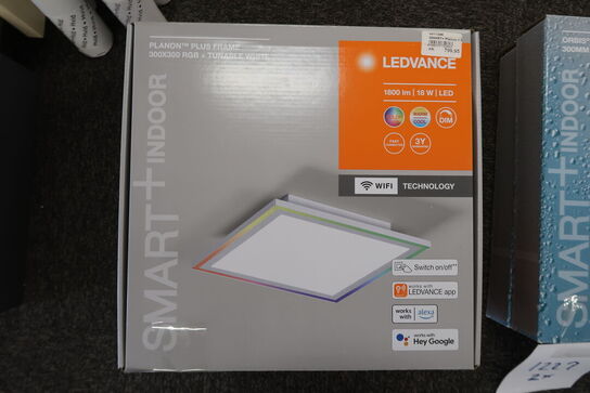 2 stk. Ledvance Smart+ Wifi | Planon Plus panel, farveskift