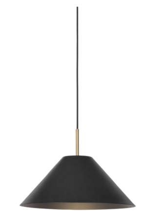 HALO DESIGN HYGGE Ø40 GRAFIT SORT E27 PENDEL