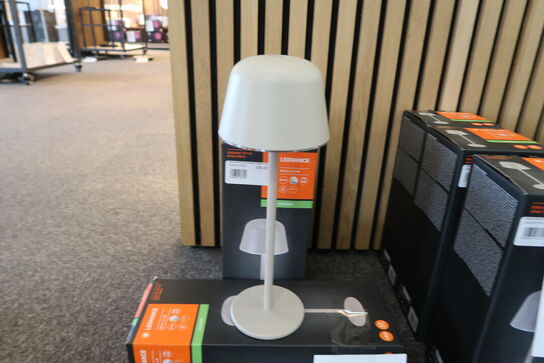 3 stk. Ledvance Endura Style genopladelig bordlampe, beige