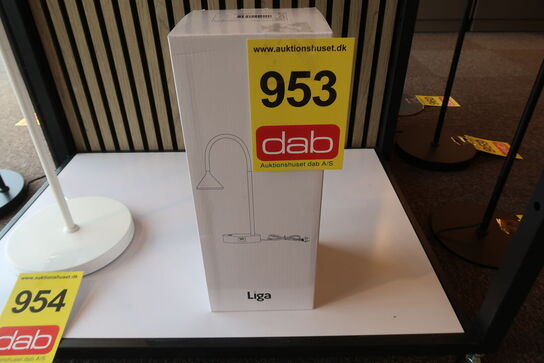 LIGA BRASSO HVID LED OG USB BORDLAMPE
