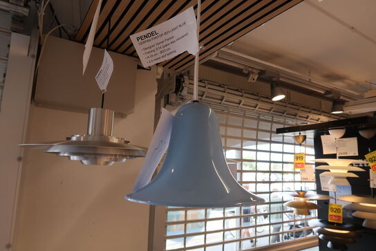 Verpan Pantop Pendel Ø23 Light Blue 