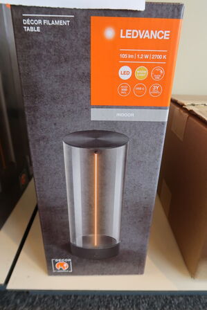 2 stk. Ledvance LED Decor Filament Sort 1.2W 100lm
