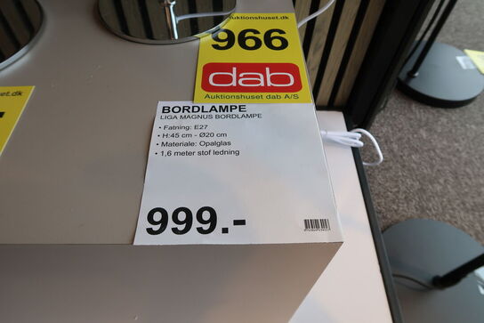 LIGA MAGNUS BORDLAMPE