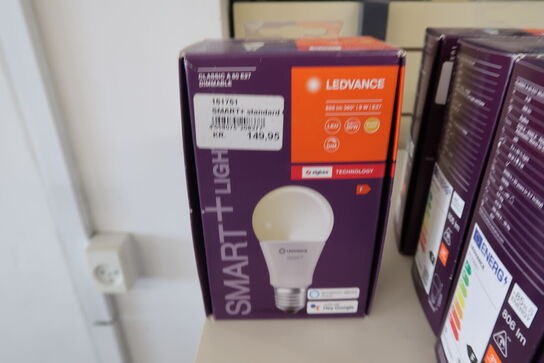 2 stk. Ledvance Smart+ LED Standardpære 9W 