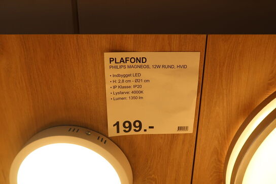 5 stk. Philips lotslamper 