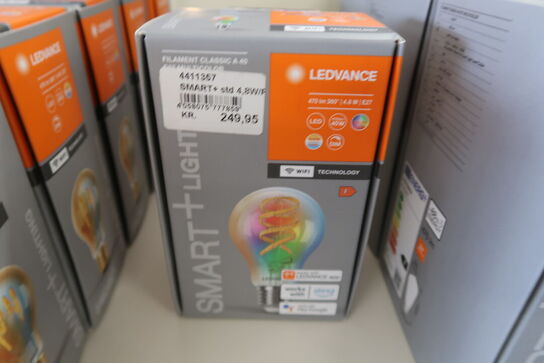 2 stk. LEDVANCE LED pære SMART+ Classic Bulb Shape E27