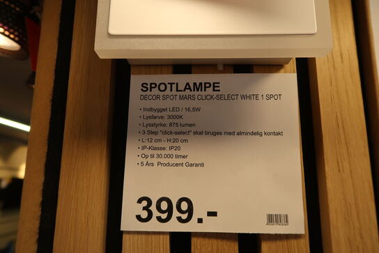7 stk. Ledvance spotlamper