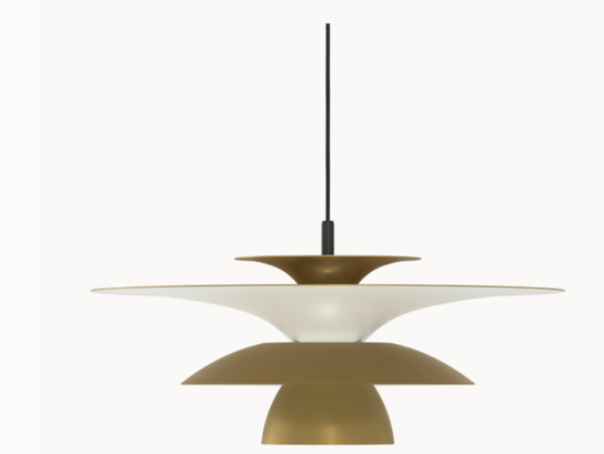 Belid - Picasso Pendel - Ø 50 cm - Metal - Antikmessing