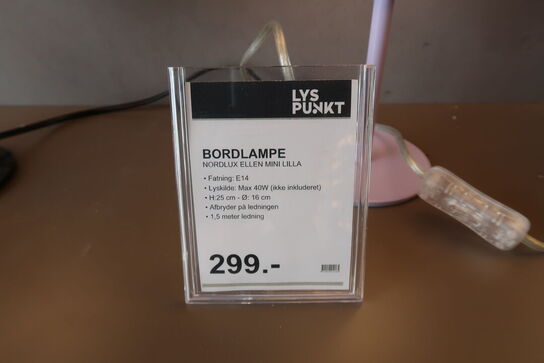 Nordlux Ellen Mini bordlampe, lilla