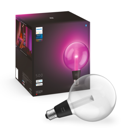 1 stk. Philips Hue Lightguide G125 E27 Globe Pære 