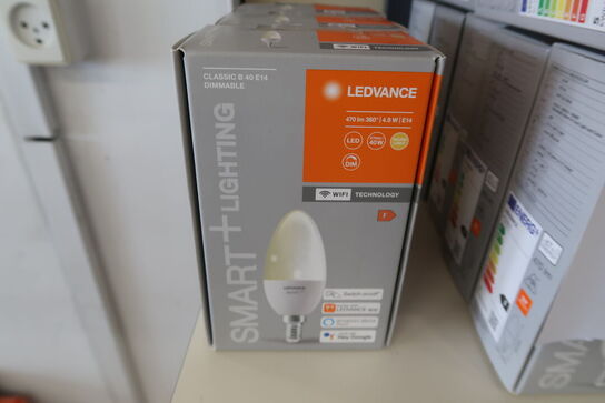4 stk. Ledvance Smart+ Wifi E14 Kerte 5W 470lm 