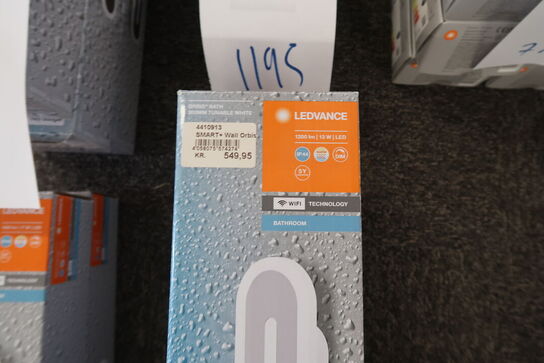 3 stk. Ledvance Smart+ Wifi Bath spejllampe, justerbar hvid, hvid, 30 cm