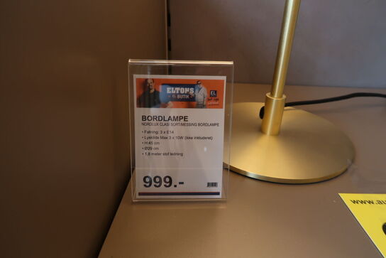 Nordlux Clasi Bordlampe H44,6 cm, Sort