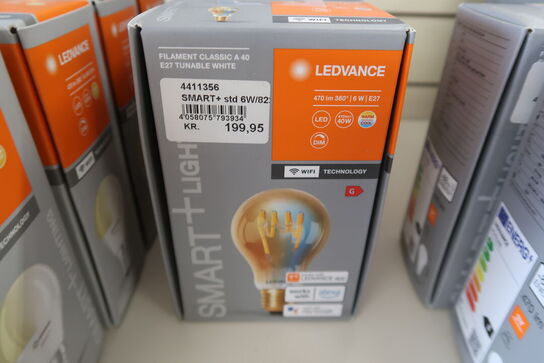 5 stk. LEDVANCE LED pære SMART+ Classic Bulb Shape E27