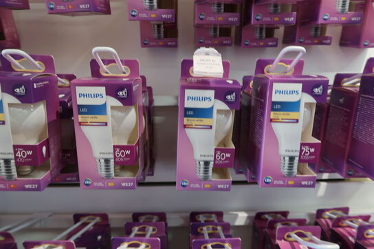 Kæmpe parti Philips pærer - ca. 310 pk. 