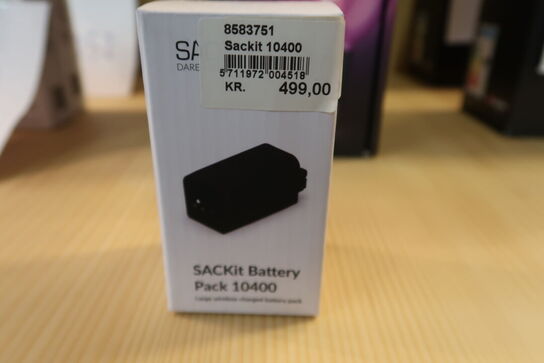 3 stk. Sackit genopladeligt batteri til Light 250 & 350 udendørs lampe