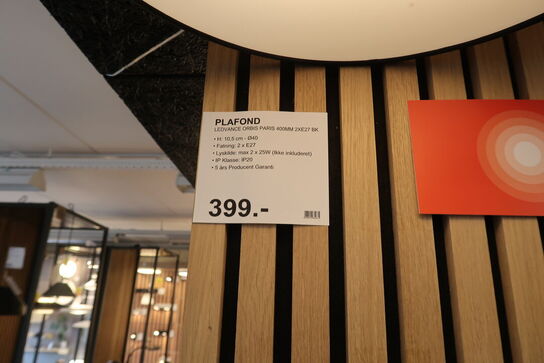 2 stk. Ledvance lamper + hjerte