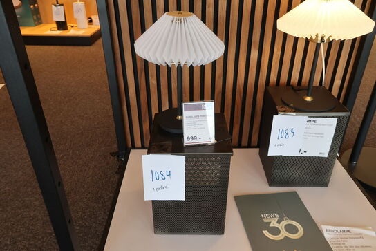 Halo Design Paris To Go Bordlampe clean hvid/sort 
