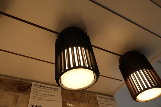 Nordlux Aludra Udendørs Loftlampe Seaside Black 