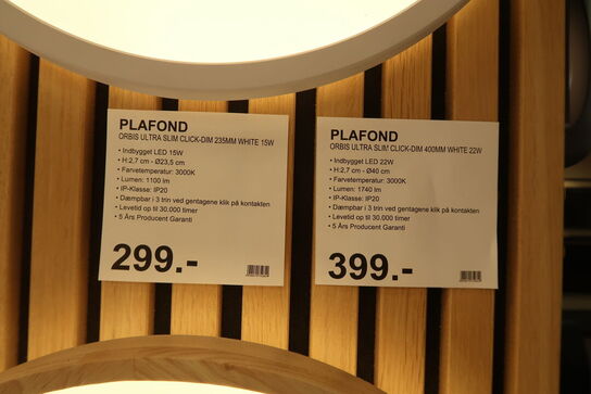 6 stk. Ledvance lamper