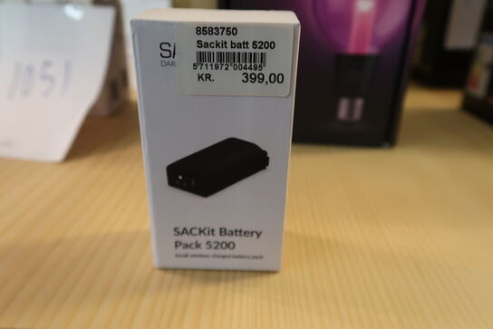 4 stk. Sackit genopladeligt batteri til Light 150 udendørs lampe