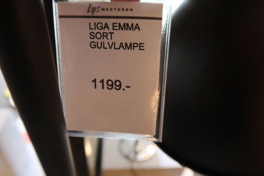 LIGA EMMA SORT GULVLAMPE