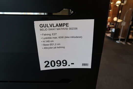 Belid Sway Gulvlampe Mathvid 