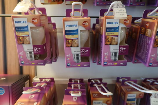 Kæmpe parti Philips pærer - ca. 310 pk. 