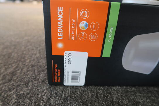 3 stk. Ledvance Endura Style genopladelig bordlampe, beige