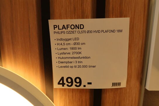 4 stk. Philips lotslamper 