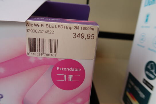 4 stk. WiZ LED strip startpakke 2 m 